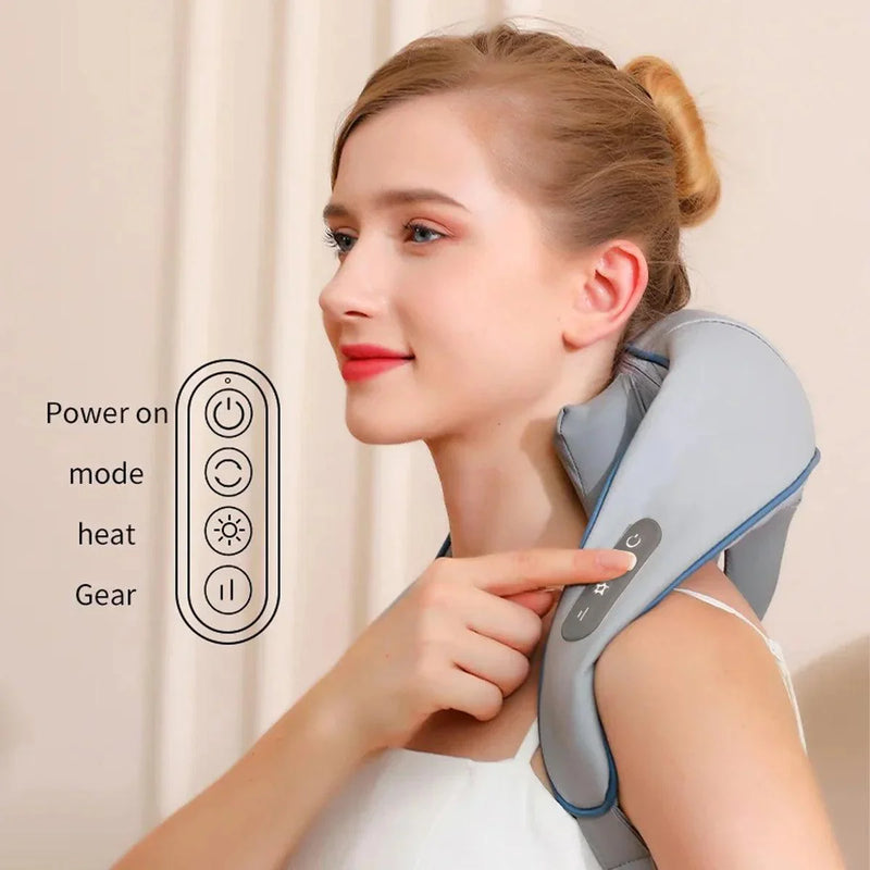 Massageador Shiatsu Ultra - Relaxamento e Alívio de Dores