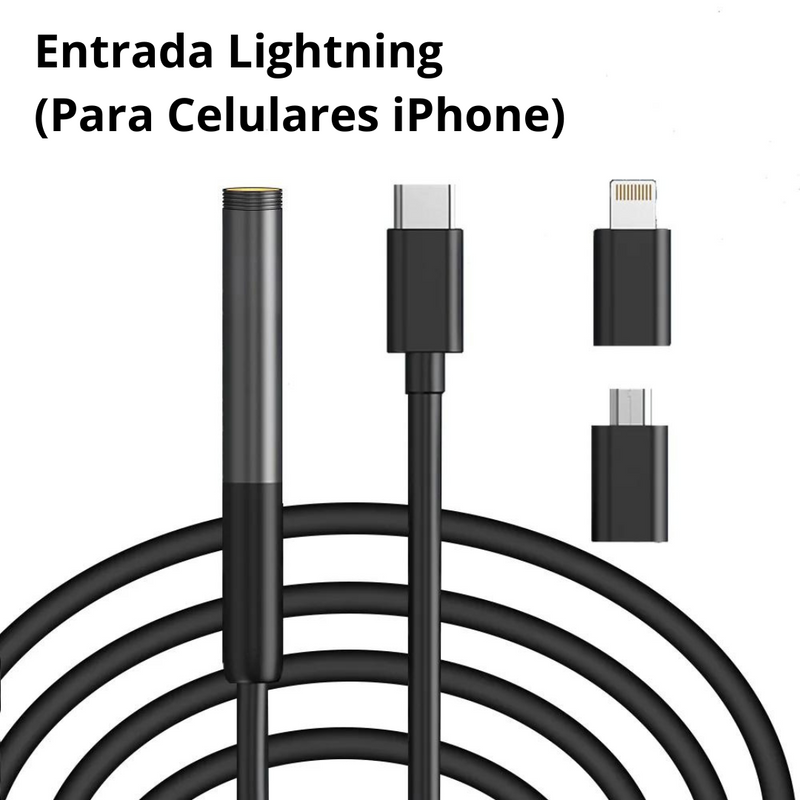 Câmera Sonda Portátil 2.0 À Prova D'Àgua